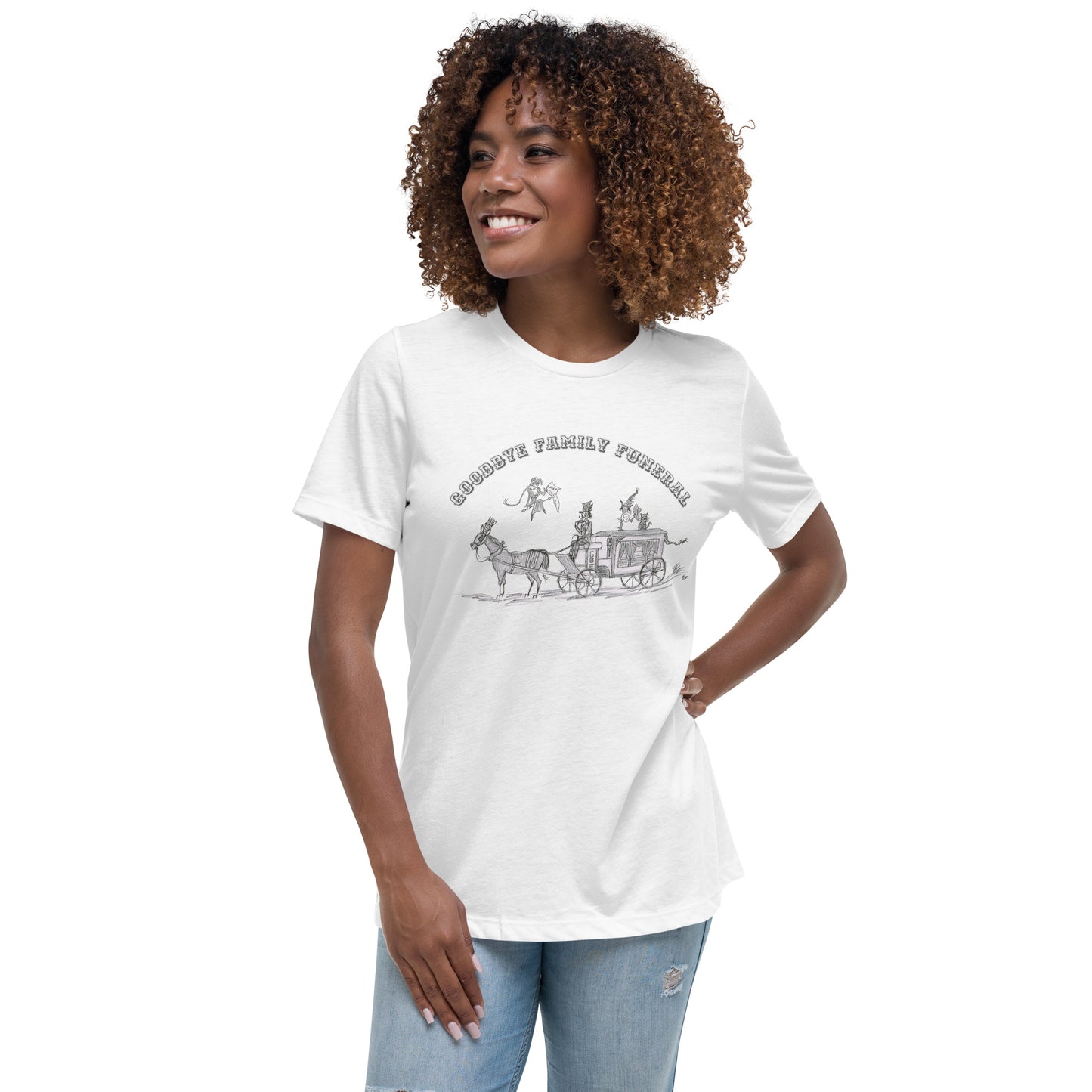 Goodbye Family Funeral - The Official T-Shirt of The Goodbye Family (Women's Fit)