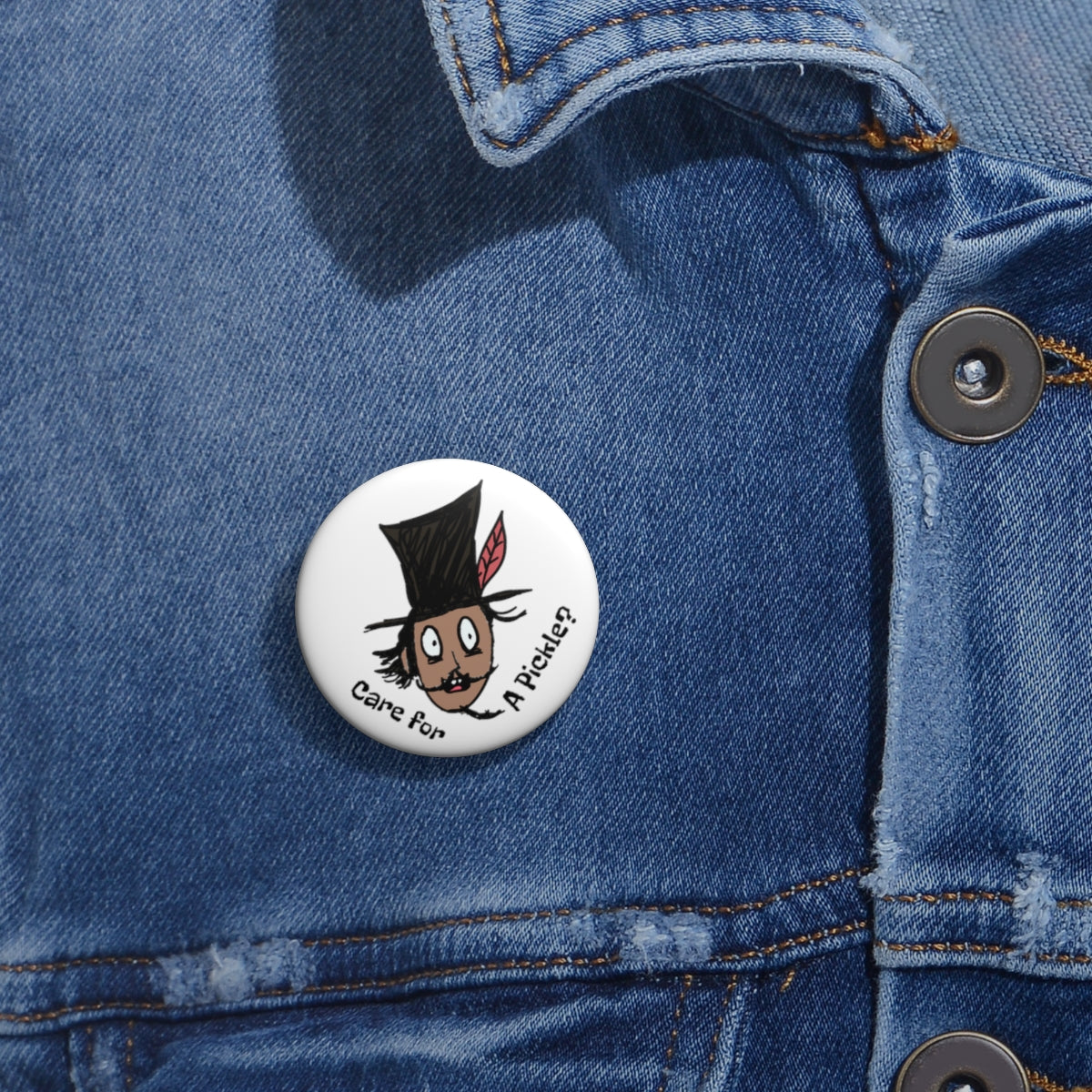 Otis Goodbye says "Care for a Pickle?" - The Official Pin of The Goodbye Family