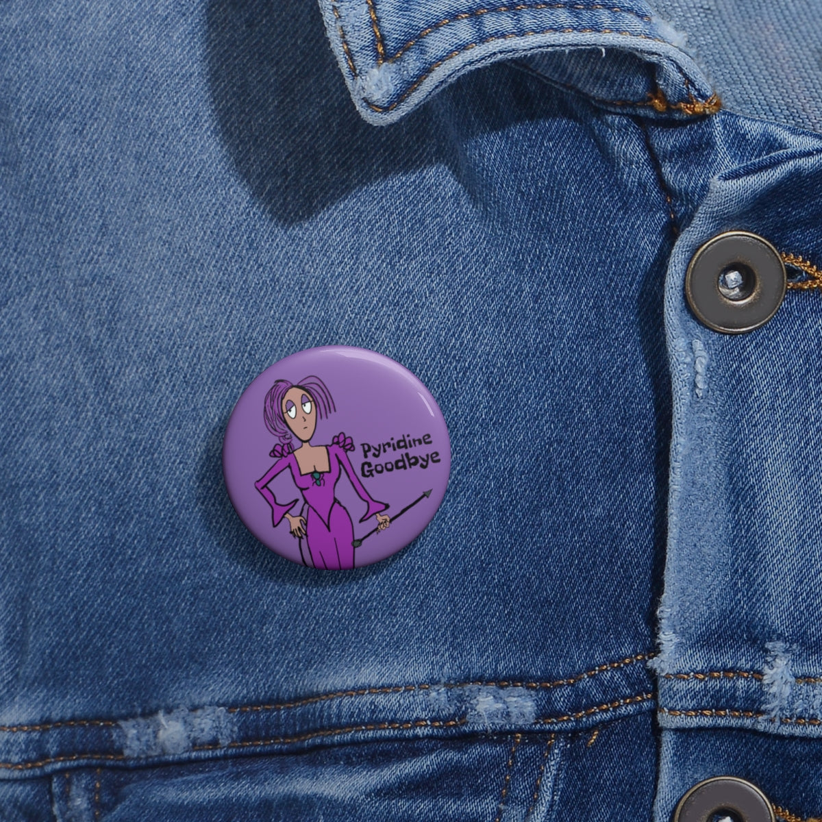 Pyridine Goodbye - The Official Pin of The Goodbye Family