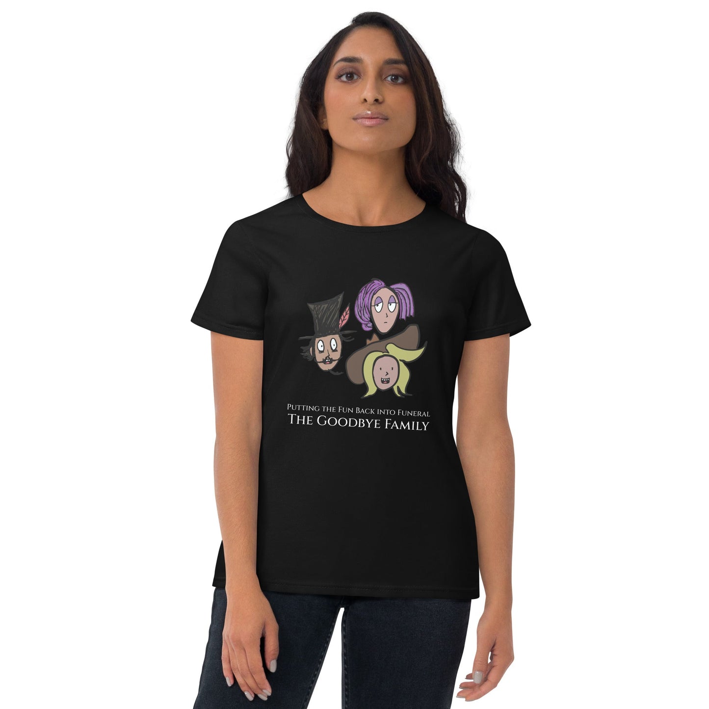 The Goodbye Family: The Animated Series Official Women's T-Shirt