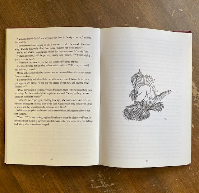 Me'ma and the Great Mountain book, Handmade by author, Hardbound Limited Edition Version