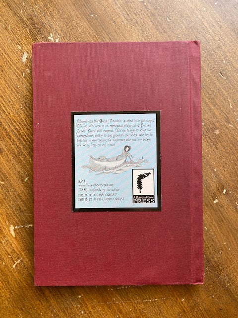 Me'ma and the Great Mountain book, Handmade by author, Hardbound Limited Edition Version