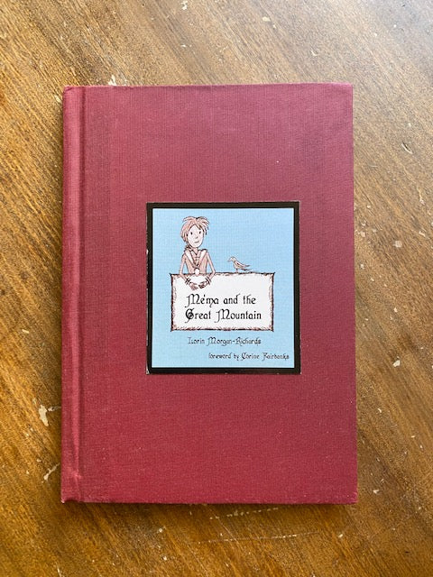 Me'ma and the Great Mountain book, Handmade by author, Hardbound Limited Edition Version