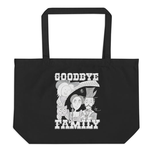 The Goodbye Family Large organic tote bag