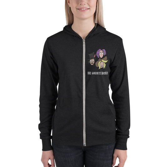 The Goodbye Family: The Animated Series Official Zip Hoodie
