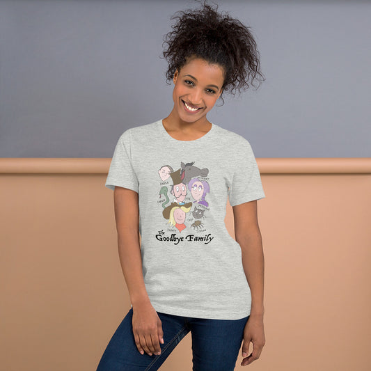 The Goodbye Family: The Animated Series Official Unisex t-shirt