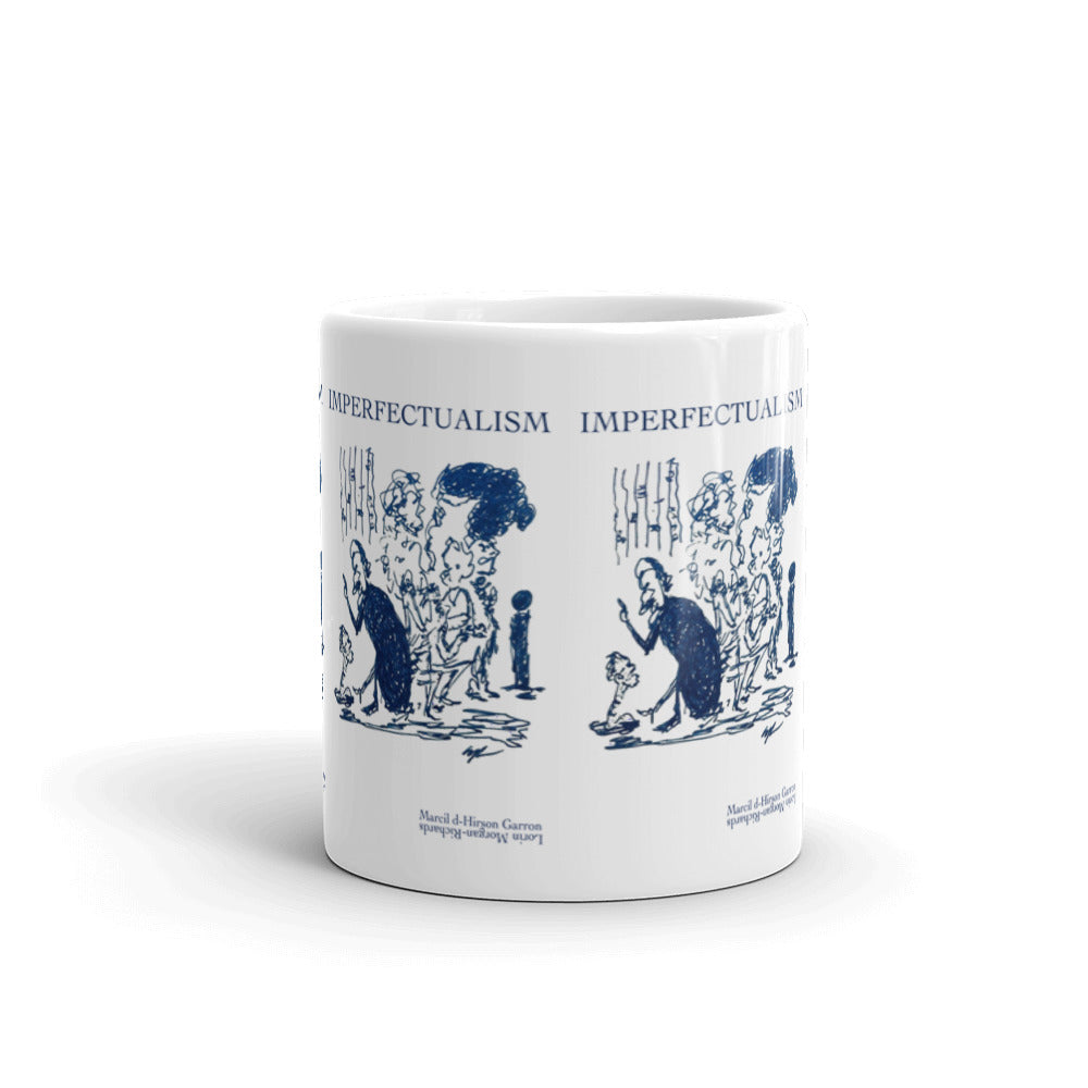 Imperfectualism - White glossy mug