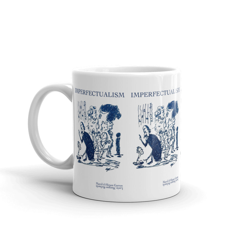 Imperfectualism - White glossy mug